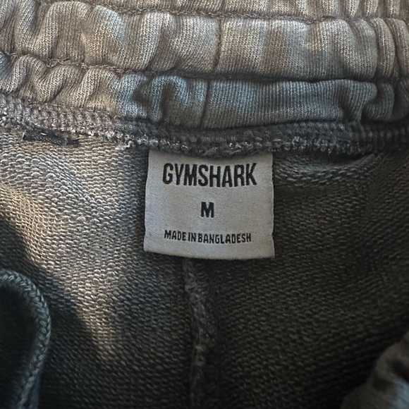 Mens Gymshark Heritage Washed Sweatpants Joggers - Onyx Grey Size Medium - Picture 7 of 9